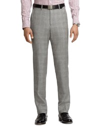 Brooks Brothers Milano Fit Black And White Plaid With Blue Deco 1818 Suit