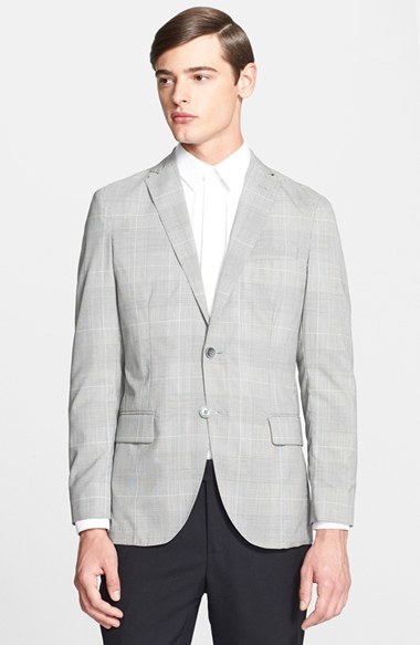 Officine Generale Slim Fit Plaid Wool Cashmere Sport Coat, $1,100 ...