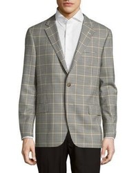 Hickey Freeman Patterned Wool Jacket