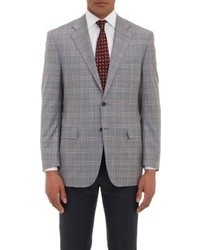 Canali Plaid Two Button Sportcoat