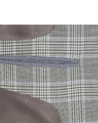 Jack Victor Plaid With Houndstooth Sport Coat Loro Piana Wool