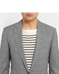 Sandro Slim Fit Prince Of Wales Checked Wool Blazer