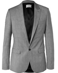 Sandro Slim Fit Prince Of Wales Checked Wool Blazer