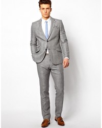Peter Werth Suit Jacket In Pow Check