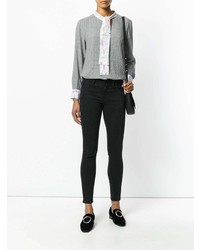 Ultràchic Contrast Neck Tied Blouse