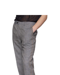 Missoni Blue Check Linen Trousers
