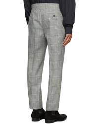 Vivienne Westwood Grey Check Classic Tailoring Trousers
