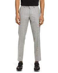 Tiger of Sweden Tord Check Pants In Stone Grey At Nordstrom