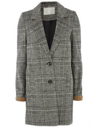 Grey Plaid Coat