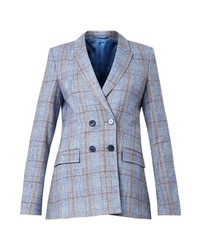 Richard Nicoll Checked Double Breasted Blazer