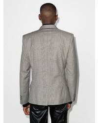 Balmain Prince Of Wales Double Breasted Blazer