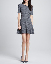 Grey Plaid Dresses for Women | Lookastic