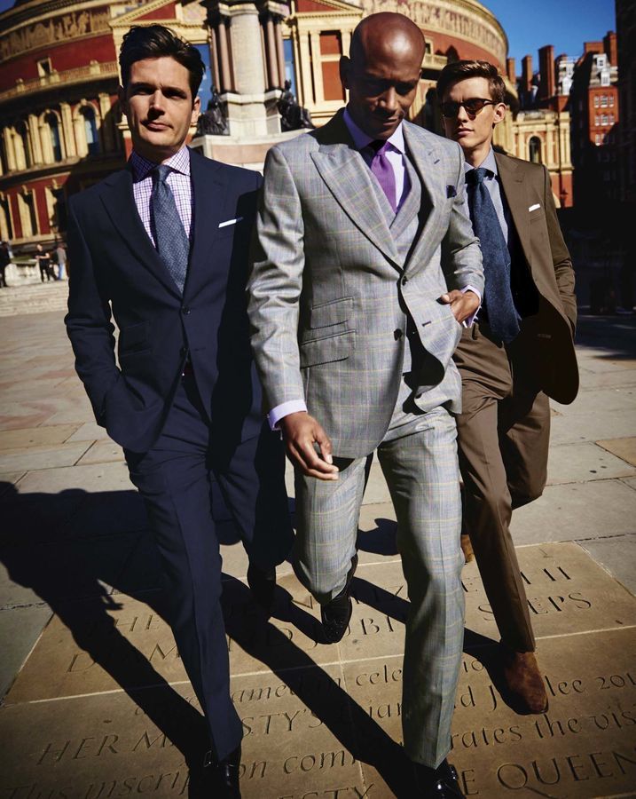 Charles Tyrwhitt Grey Check Slim Fit British Panama Luxury Suit Pants ...
