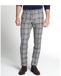 Gucci Grey Plaid Wool Pants, $555 | Bluefly | Lookastic