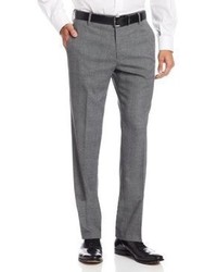 Kenneth Cole Reaction Glen Plaid Stretch Modern Fit Flat Front Pant