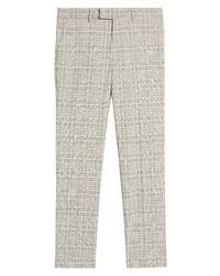 Topman Skinny Suit Trousers In Light Grey At Nordstrom