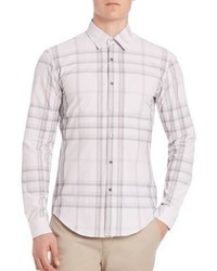 Burberry Plaid Long Sleeve Shirt