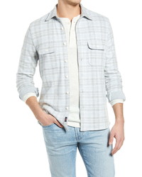 Faherty Legend Plaid Flannel Button Up Shirt
