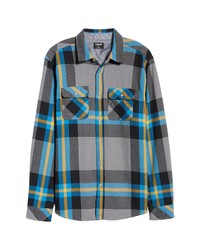 Hurley Santa Cruz Plaid Flannel Shirt