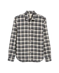 Kato The Ripper Cotton Flannel Button Up Shirt
