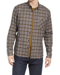 Billy Reid Tuscumbia Plaid Flannel Button Up Shirt