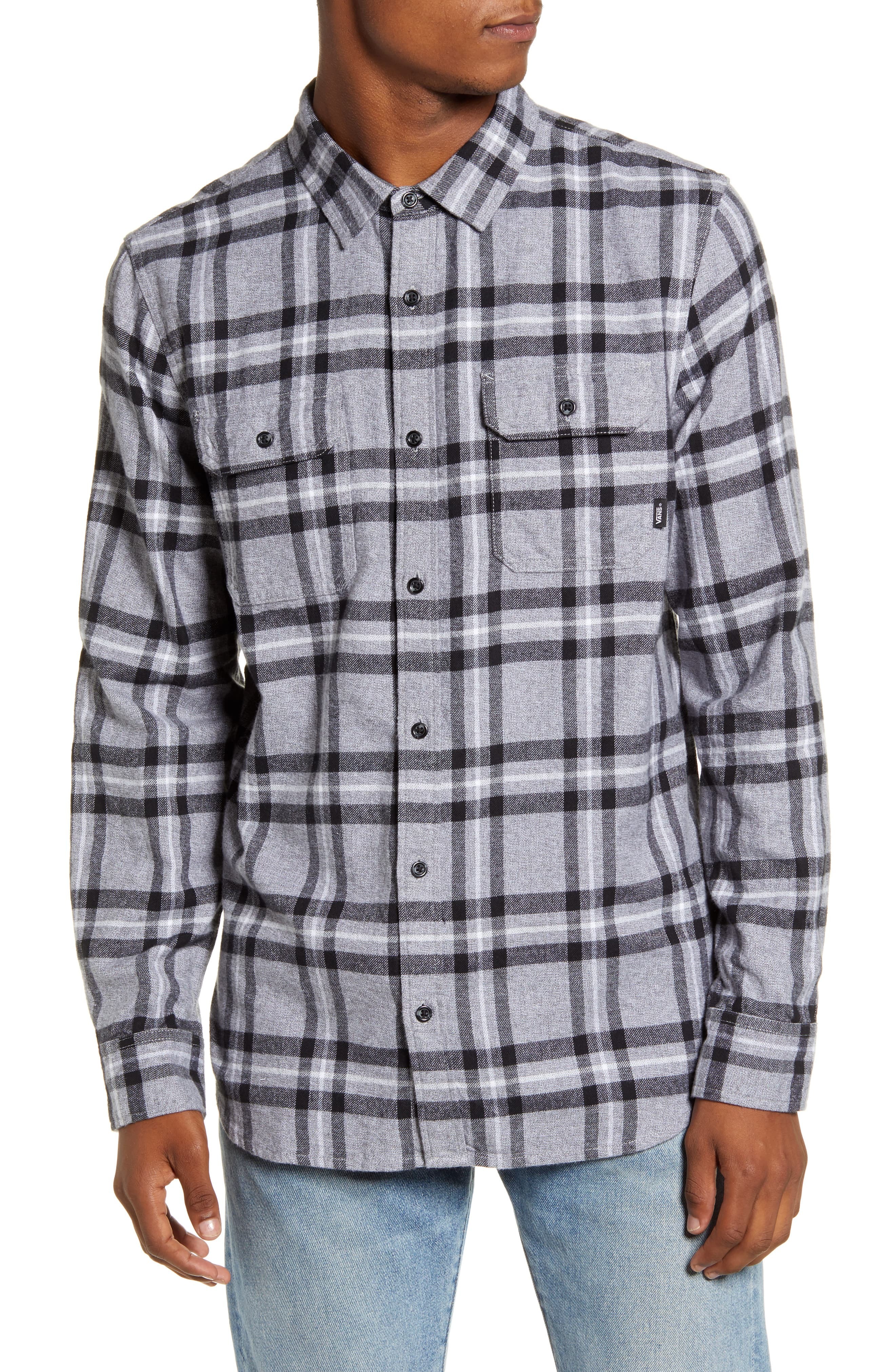 Vans Westminster Classic Fit Plaid Button Up Flannel | Nordstrom | Lookastic