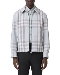 Burberry Fitzroy Check Reversible Harrington Jacket In Grey Taupe Ip Chk At Nordstrom
