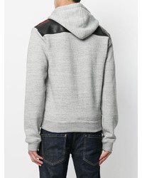 DSQUARED2 Check Zipped Hoodie
