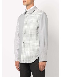 Thom Browne Panelled Linen Shirt