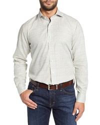 PETER MILLAR COLLECTION Melange Glen Plaid Sport Shirt