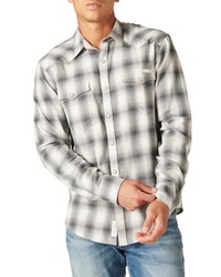 Lucky Brand Mesa Western Plaid Button Up Shirt