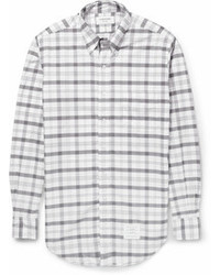 Thom Browne Plaid Cotton Oxford Shirt