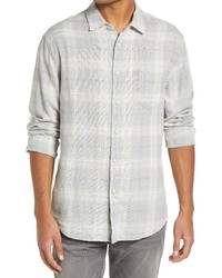 Rails Wyatt Relaxed Fit Plaid Button Up Shirt In Heather Sky At Nordstrom