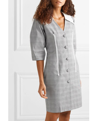 Sandy Liang Leo Med Plaid Cotton And Dress