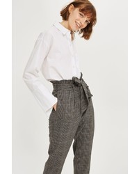 Topshop Check Y Trousers