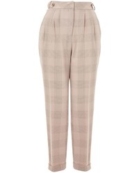 Topshop Y Check Trousers