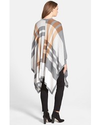Bailey 44 Nocho Plaid Knit Open Front Poncho