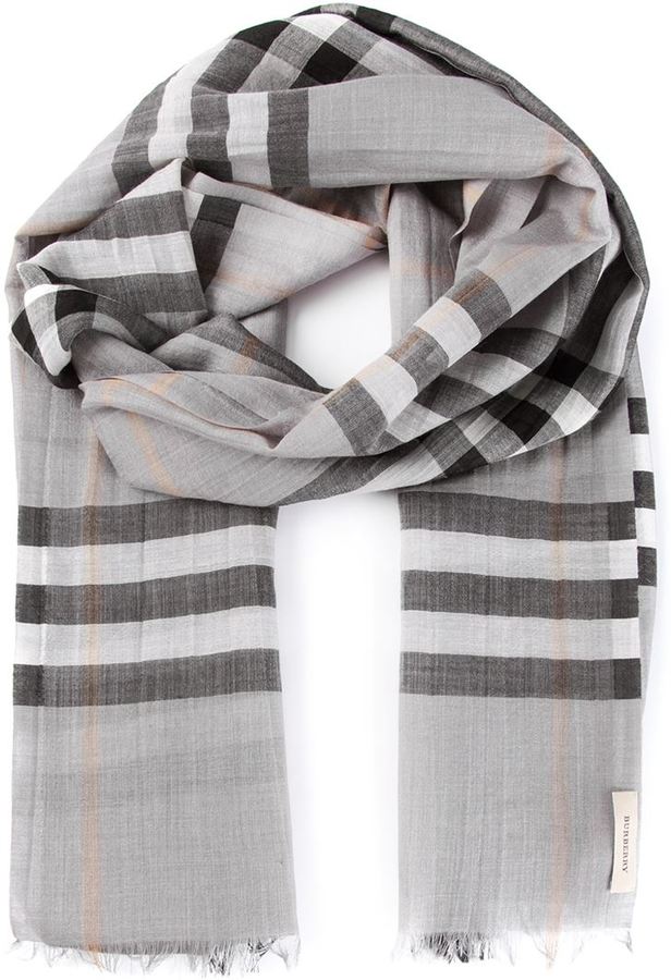 burberry house check scarf