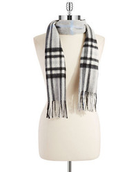 Lord & Taylor Cashmere Plaid Scarf