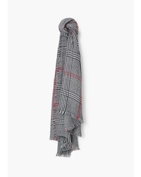 Mango Outlet Check Scarf