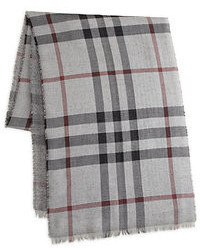 Burberry Houndstooth Check Scarf