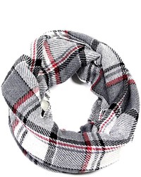 Lets Accessorize Plaid Infinity Scarf