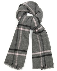My Favourite Things Checked Cashmere Scarf