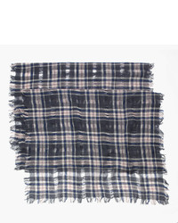 Madewell Openweave Scarf In Floresti Plaid