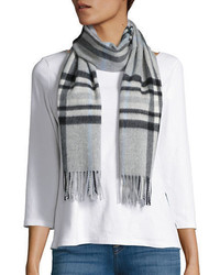 Lord & Taylor Plaid Cashmere Scarf