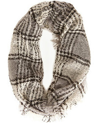 Forever 21 Plaid Infinity Scarf