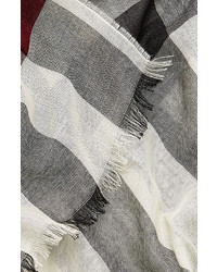 Burberry Shoes Accessories Silk Cashmere Check Scarf
