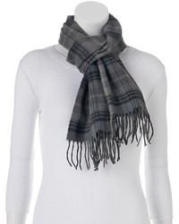 Softer Than Cashmere Plaid Oblong Scarf