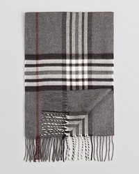 Bloomingdale's The Store At Exploded Fraas Plaid Scarf