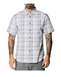 Fundamental Coast Cypress Plaid Short Sleeve Button Up Shirt